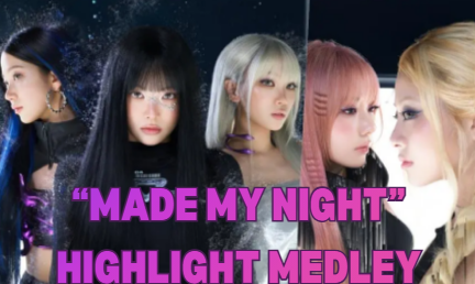LE SSERAFIM Drops Highlight Medley for “Made My Night”